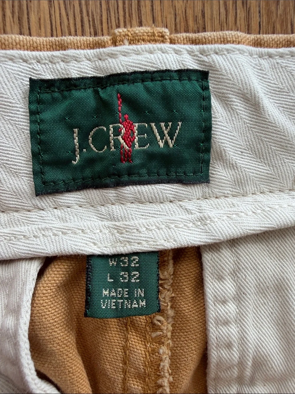 J. Crew Men's Tan Chino Pants